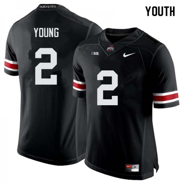 Ohio State Buckeyes #2 Chase Young Youth High School Jersey Black
